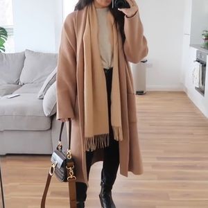 Mango Knitted Unstructured Coat